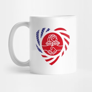 Democratic Socialist Murican Patriot Flag Series (Heart) Mug